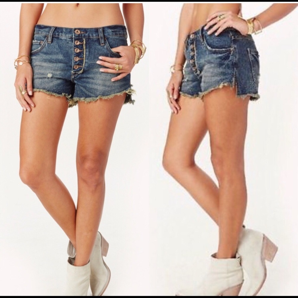 SOLD — Free People Denim Shorts